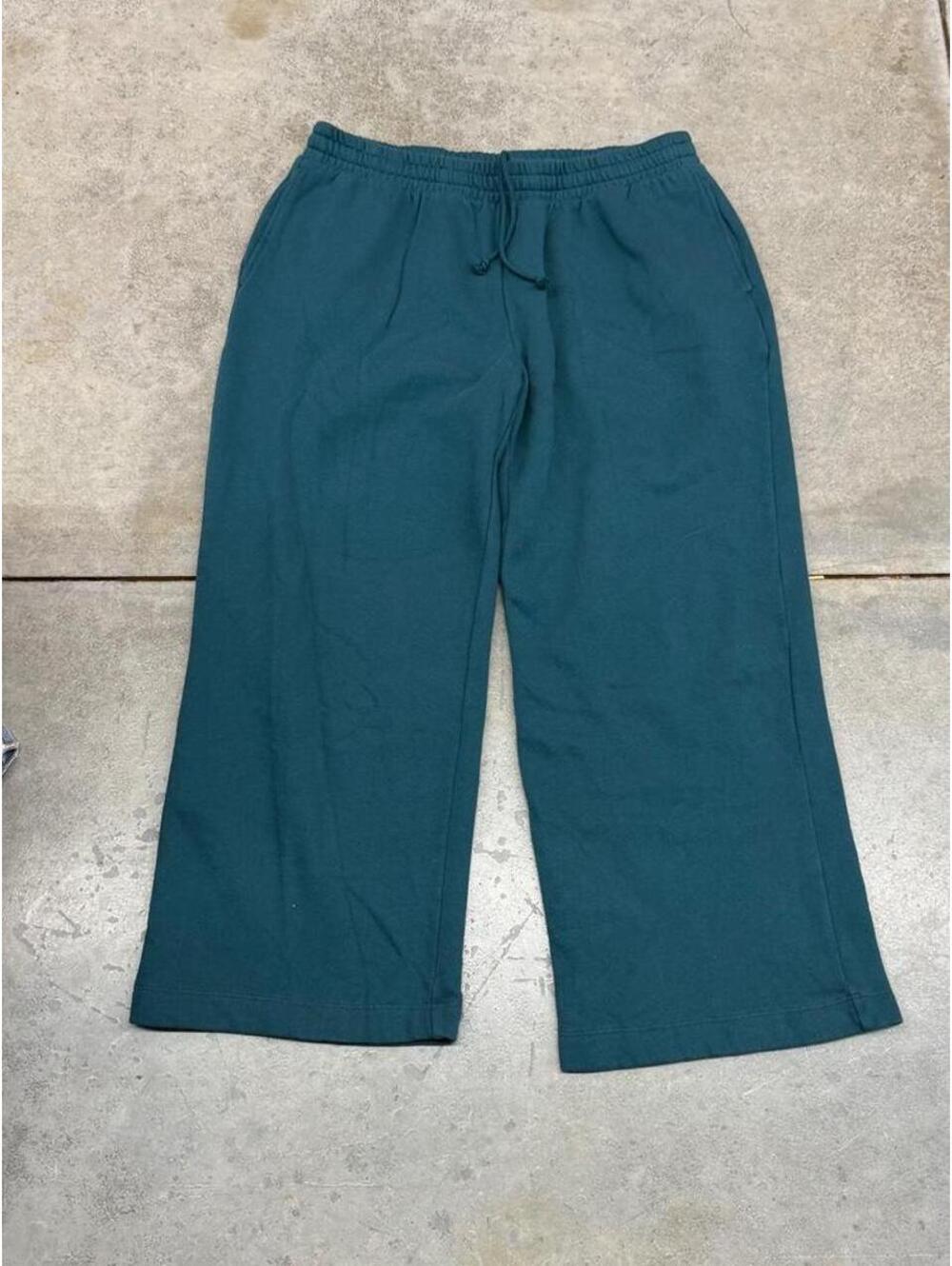 vintage old navy relaxed baggy fit green sweatpants size large